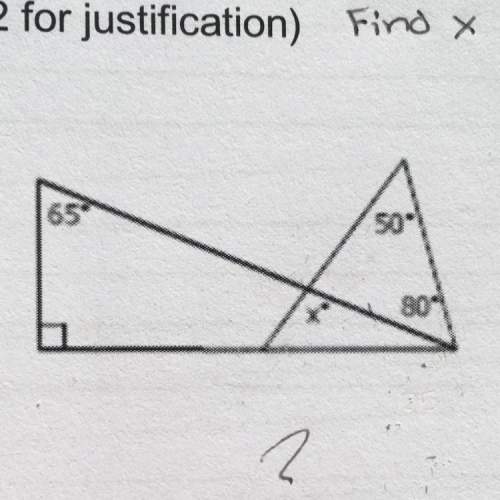 How do i find x? i do not understand.