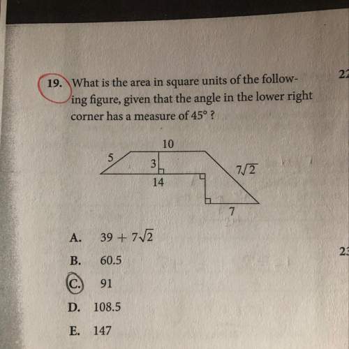 Act math section. just need a little to solve this. i know the answer i circled is wrong.