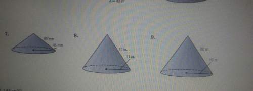 Find the lateral and surface area of each figure. round to the nearest tenth if necessary