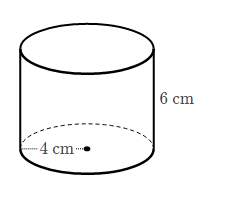 george has a candle in the shape of a cylinder. the candle melts at a constant rate. the tabl