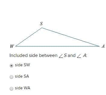 Included side between s and a: side sw side sa side wa