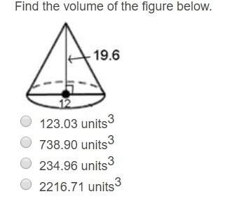 Question 1. find the volume of the figure below. question 2. find the surface area of the figu