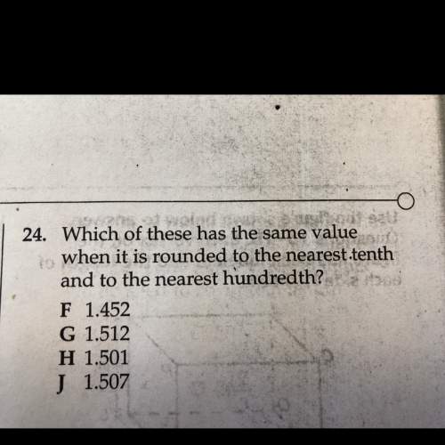 Which of these has the same value when it is rounded to the nearest tenth and to the nearest hundred