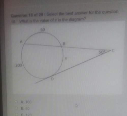 What is the value of x in the diagram