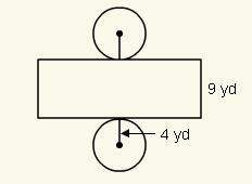 Use the net to find the surface area of the cylinder