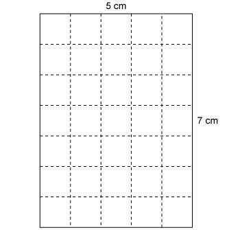 What is the area of this rectangle?  a. 12 cm² b. 1