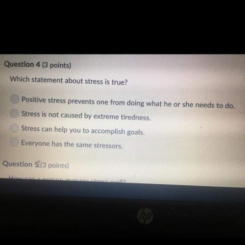 Which statement about stress is true?
