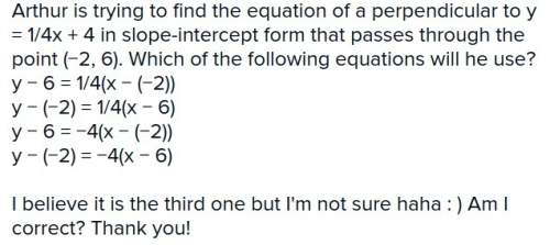 Hello! is my answer correct?  i posted it this question a while ago and i need some wi
