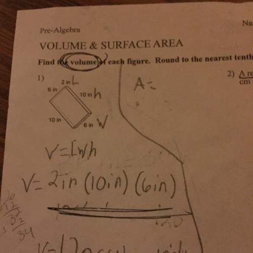 Show me how to do the volume and the surface area