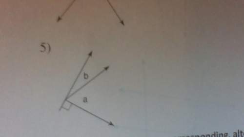 Identify the angle as adjacent, vertical, complimentary, supplementary, congruent, or linear pair