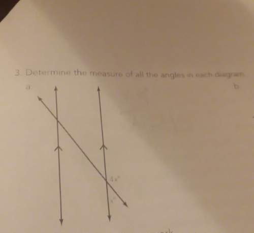How do you determine the measure of the angles