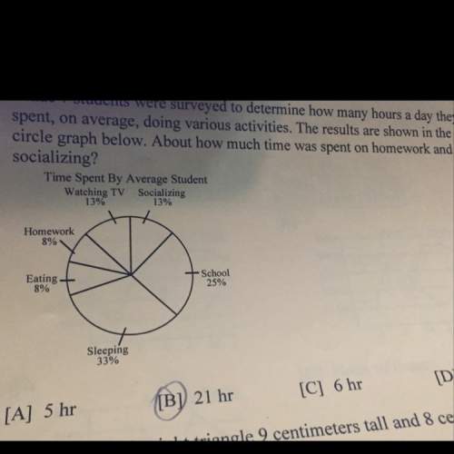 Did i answer the following problem right ?