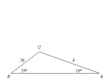 Use the law of sines. find b to the nearest tenth. a. 22.9 b. 19.5