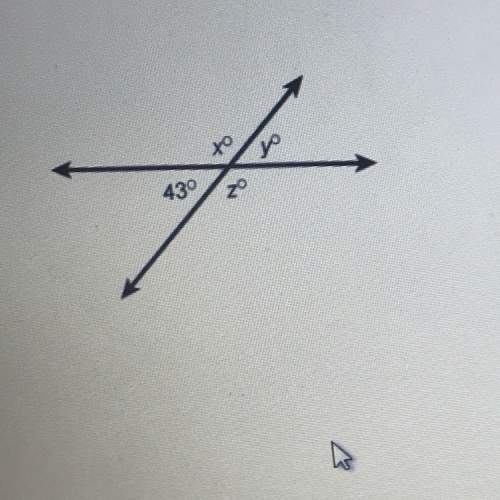 20 points. what is the measure of angle z in this figure?