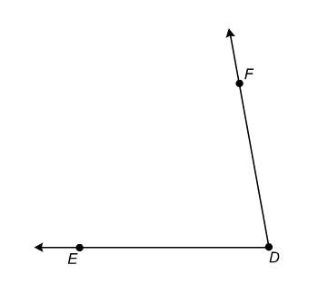 Which is true about constructing a bisector of the angle?  a. the meas