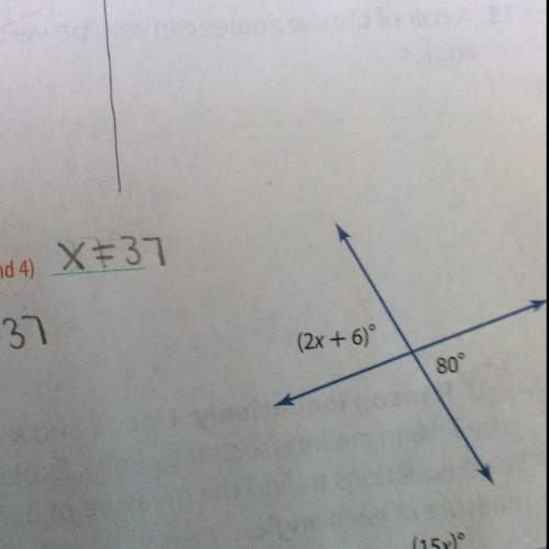 What is the value of x in the figure above? is this correct ? if not explain