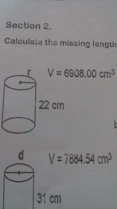 Calculate the missing length for this cylinder
