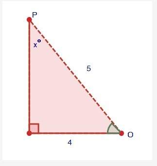 Find the measure of angle x. round your answer to the nearest hundredth. ( type the numerical answer