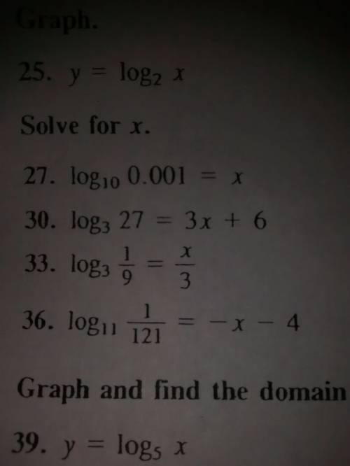 Log3 27=3x+6 solve
this please