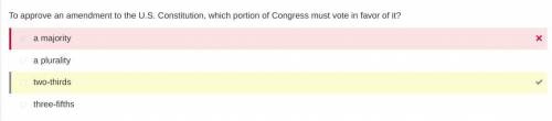 To approve a amendment to the u.s. constitution, which portion of congress must vote in favor of it?