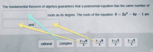 What does the fundamental theorem of algebra illustrate?