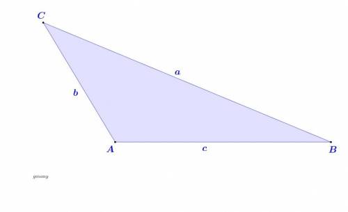 Use the law of sines to find the length of side c