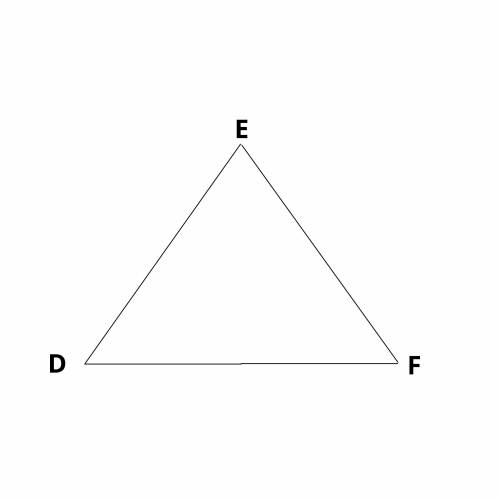 Use δdef to complete the statements. angle e is the included angle between sides . the included angl
