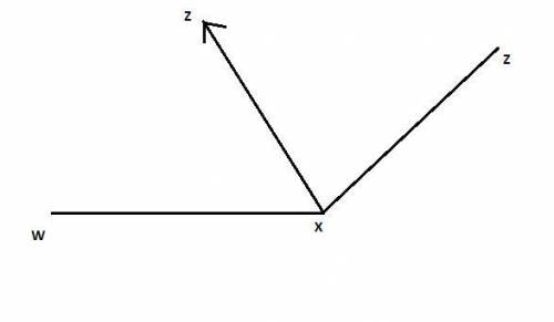 The ray xz is the angle bisector of ∠wxy and m∠wxy = 105°. enter m∠wxz. the measure of ∠wxz is