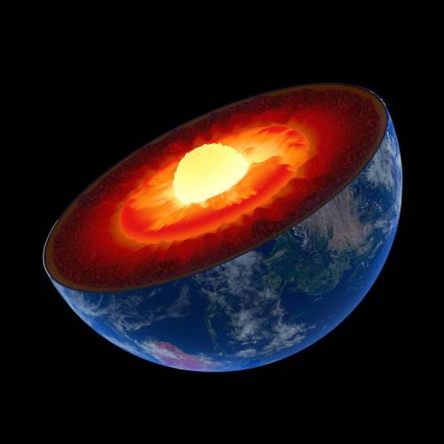 Which description of earth's mantle is true a. about 31 to 62 miles is thick b. both solid and flowi