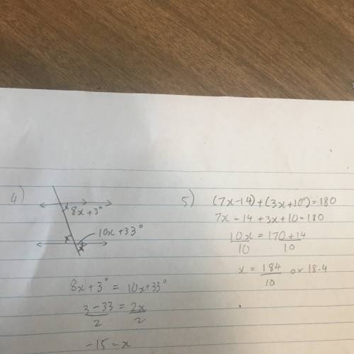Need  with my geometry, can someone  me with 4,5 and 10?