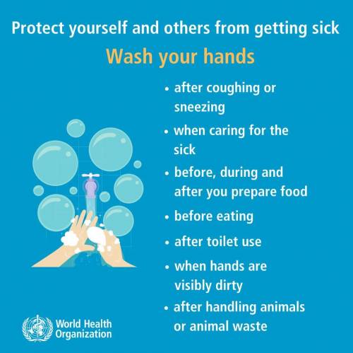 Choose the most appropriate statement regarding hand washing. a) using an alcohol-based hand gel or