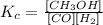 K_c=\frac{[CH_3OH]}{[CO][H_2]}