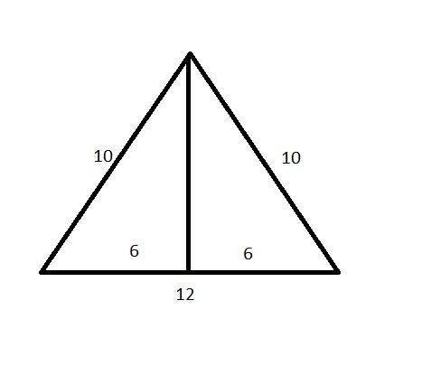 Find the lateral area for the pyramid with the equilateral base. 144 sq. units 180 sq. units 288 sq.