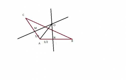 Given:  △abc, m∠a=120°, ab=ac=1 find:  the radius of circumscribed circle