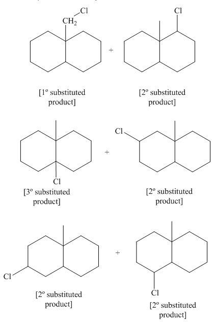 What product(s) (excluding stereoisomers) is/are formed when y is heated with br2?