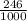 \frac{246}{1000}