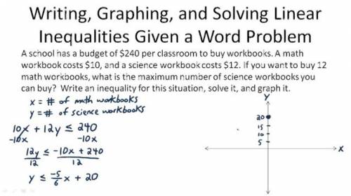 Inew  with word problems involving inequalities. 75 points!