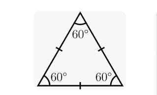Which figure has exactly three lines of symmetry?   a.)right triangle  b.)regular pentagon  c.)squar