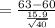 =\frac{63-60}{\frac{15.9}{\sqrt{40}}}