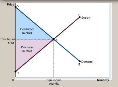 Create a graph illustrating the effect of a price floor on the quantity of a good. in three or four