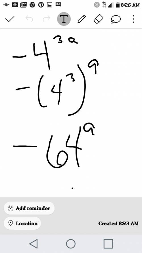 How do i do an exponent with a letter variable in it?