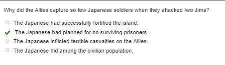 Why did the allies capture so few japanese soldiers when they attacked iwo jima?
