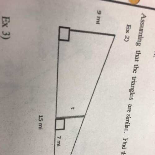 How would i solve this? i have to find the length of t