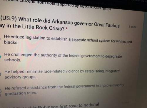 What role did arkansas governor orval faunus play in the little rock crisis?