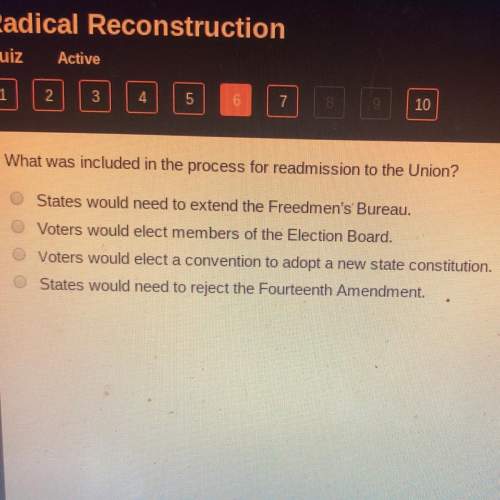 What was included in the process for readdmission to the union?