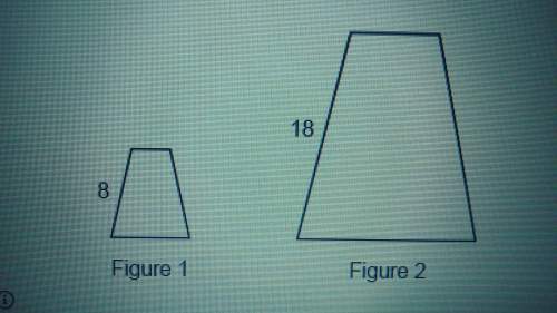 Figure 1 is dillated to get figure 2 what is the scale factor? enter your answer in simplest form i