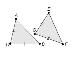 The that ∆abc and ∆efg are congruent by the sas criterion. if ab ≠ ef, the for congrue