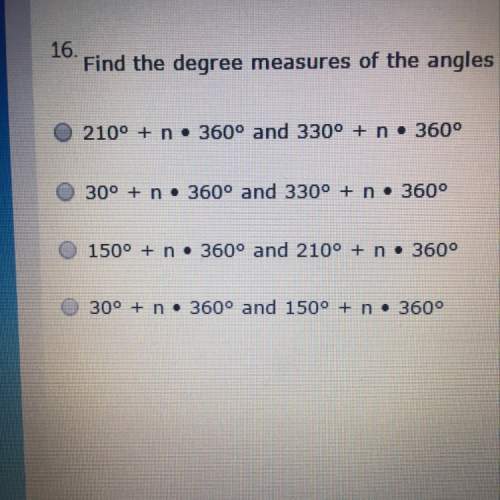 Find the degree of the angles whose sine is -1/2 (that's a fraction)