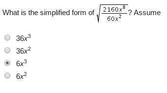 What is the simplified form of 2160x8/60x2? assume 36x3 36x2 6x3 6x2*see image