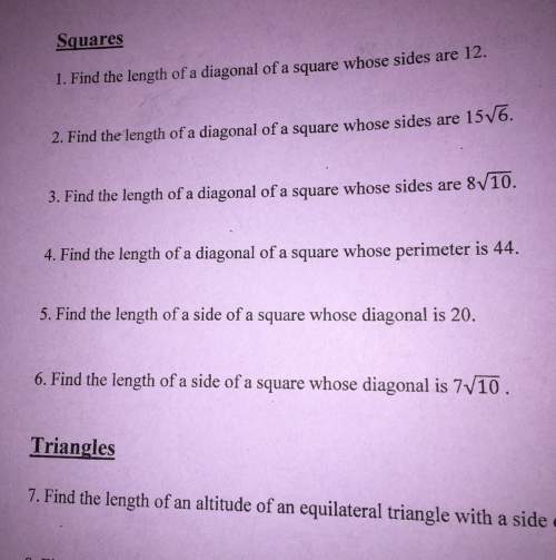 Can you give me the work and the answers for these .